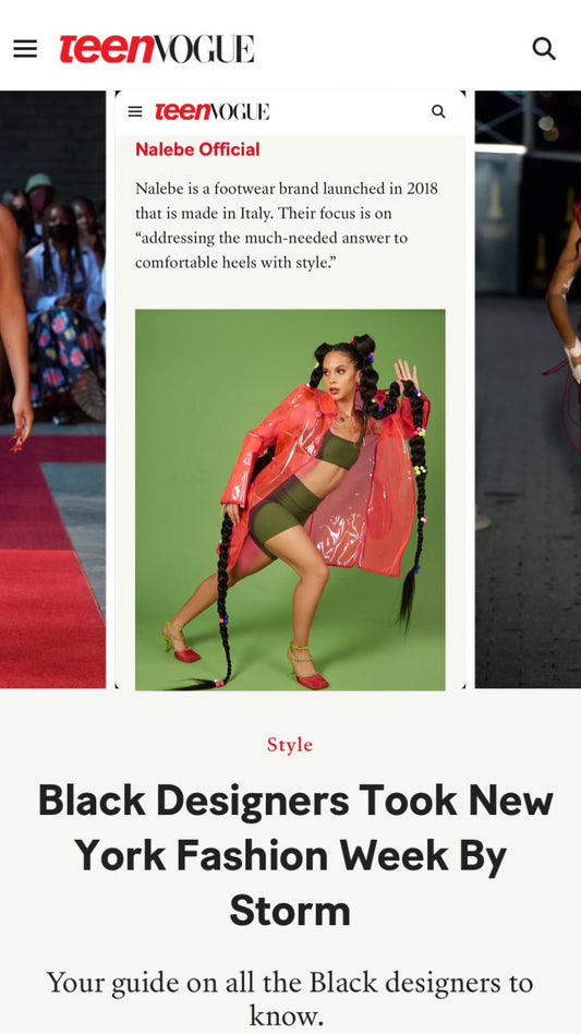 Teen Vogue - Black Designers Took NYFW by Storm - Nalebe