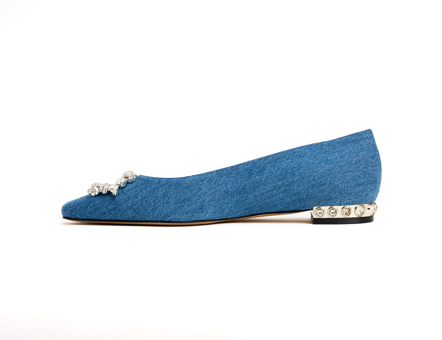 Denim Ballet Flat