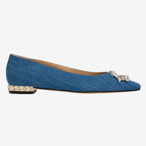 Denim Ballet Flat