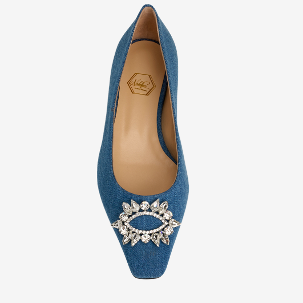 Denim Ballet Flat