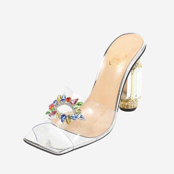 Designer White Heels