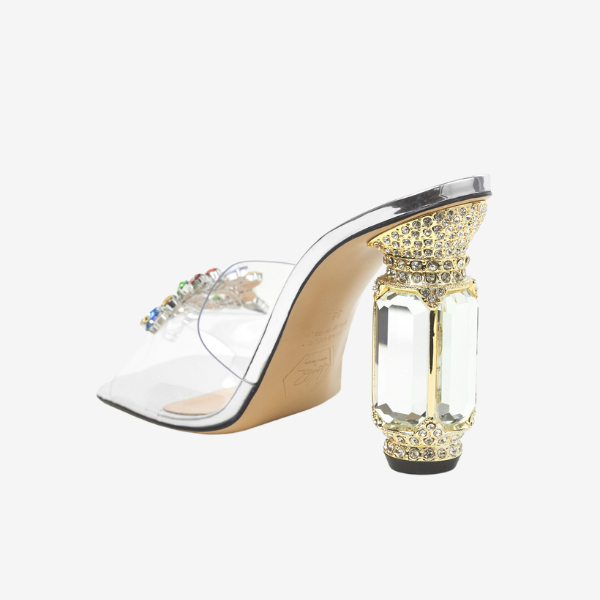 Designer White Heels