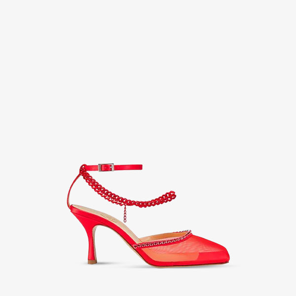 RED SANDALS