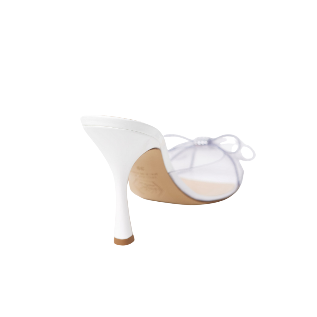 Dimante Mule in PVC - White - Nalebe
