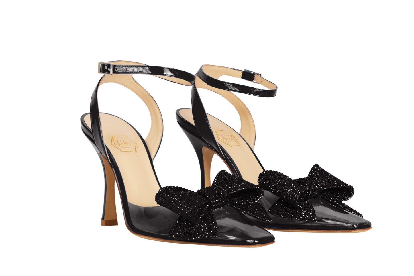 Dimante PVC Pump - Black - Nalebe