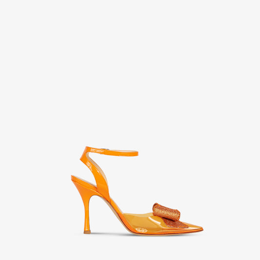 Orange Pumps 90