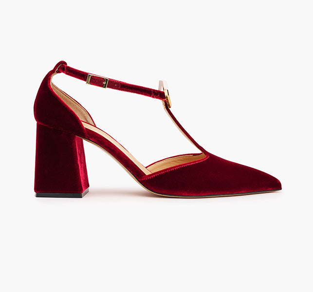 Red Designer Heels